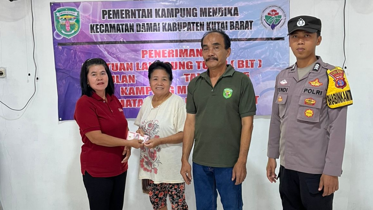 BLT Juli-September di Desa Mendika Berjalan Lancar