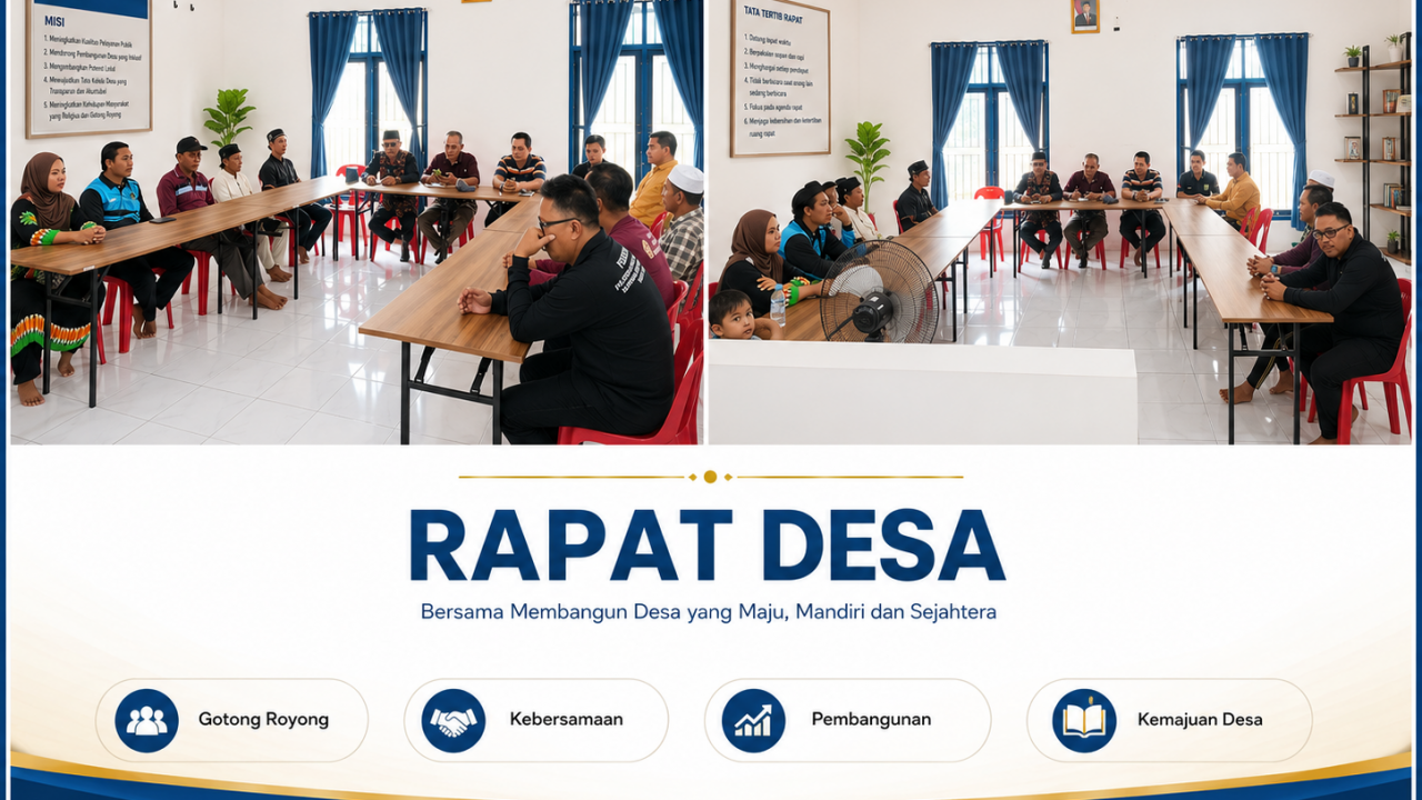 Persiapan HUT RI ke 81 di Kampung Bukit Harapan Kutai Barat