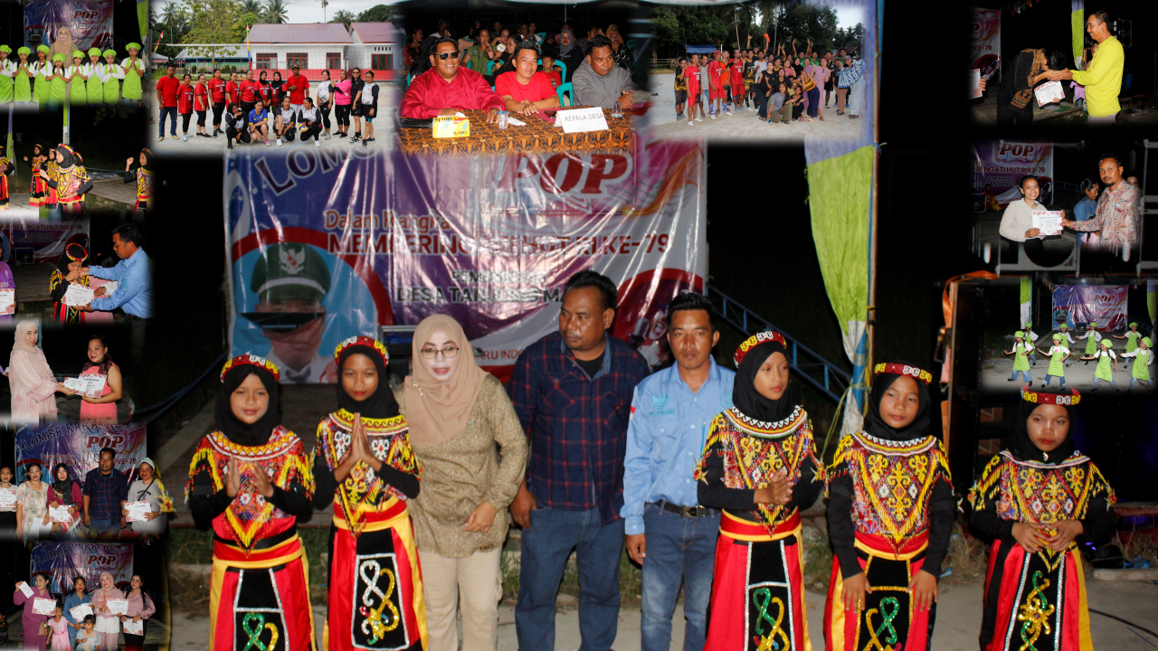 Penutupan Lomba Dalam Rangka Memeriahkan HUT RI Ke-79 Di Desa Tanjung Manis Sukses di Gelar
