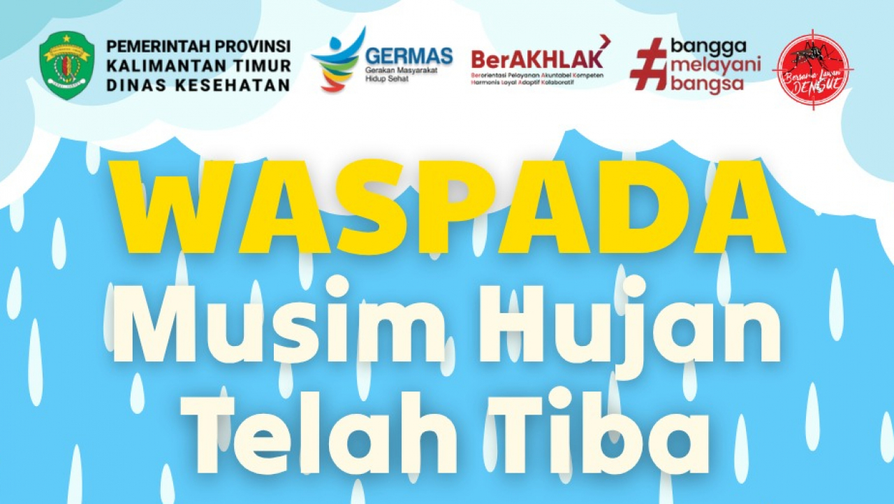 WASPADA MUSIM HUJAN TELAH TIBA