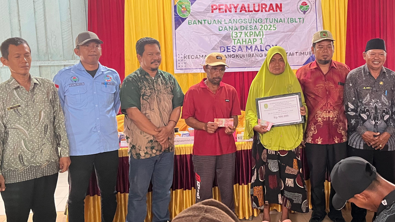 PENYALURAN BANTUAN LANGSUNG TUNAI