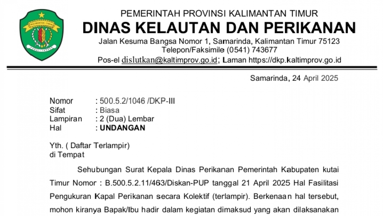 Dinas Kelautan Dan Perikanan