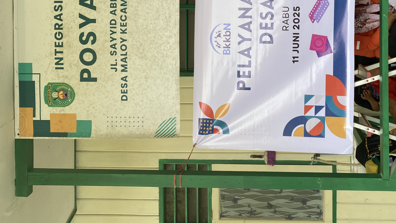 KEGIATAN PKK PELAYANAN KB GRATIS DAN PEMERIKSAAN BULANAN LANSIA DAN REMAJA DI DESA MALOY