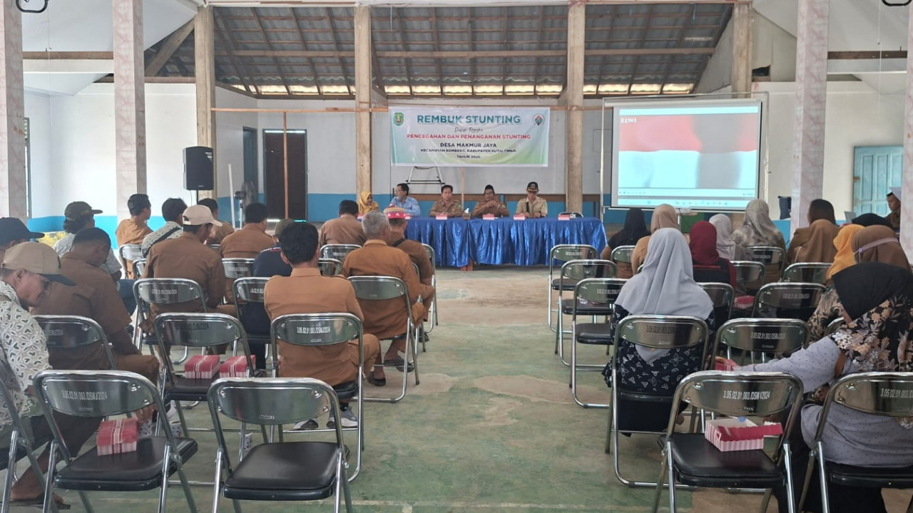 Rembuk Stunting Desa Makmur Jaya: Generasi Sehat Terwujud