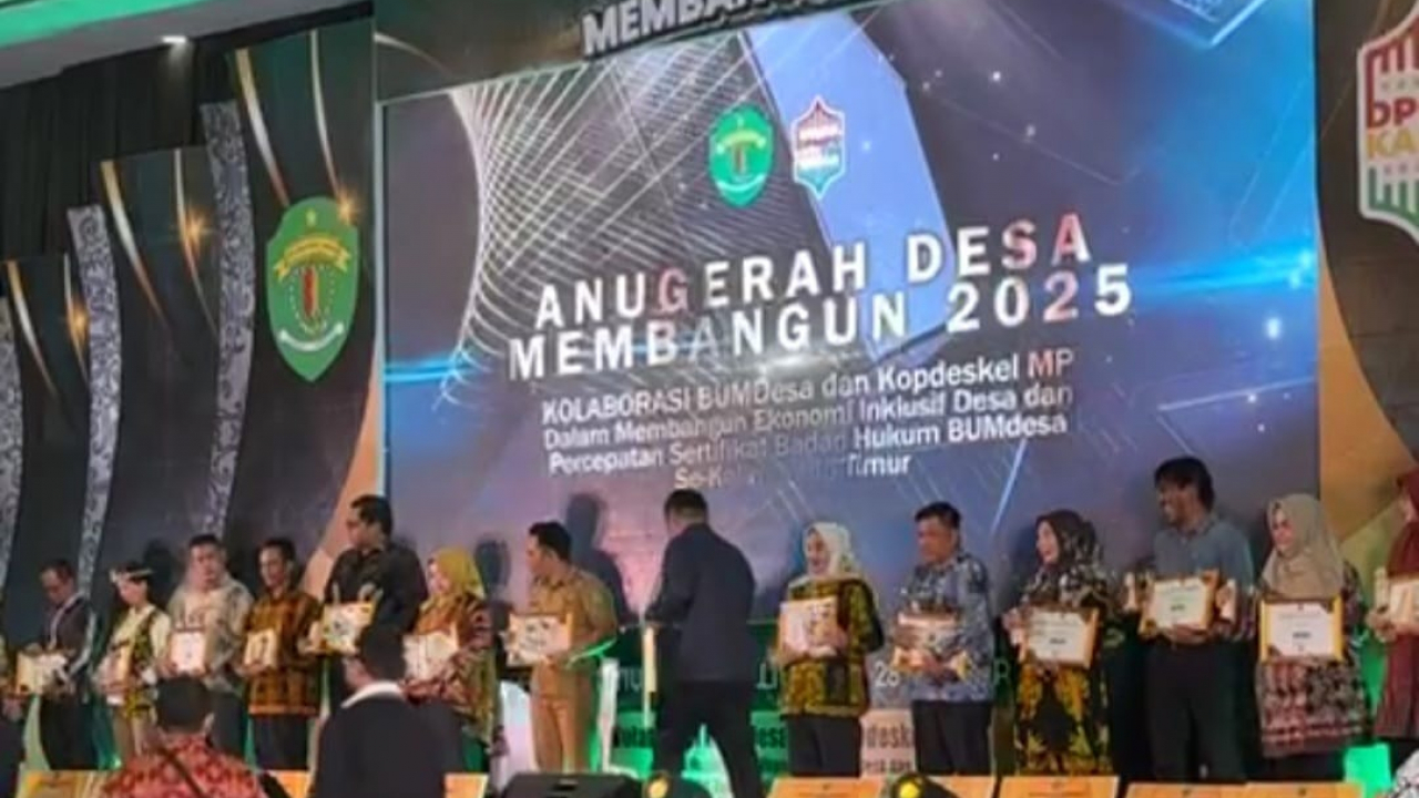Desa Selangkau, Raih Peringkat 5 Produk Unggulan Desa pada Anugerah Desa Membangun 2025