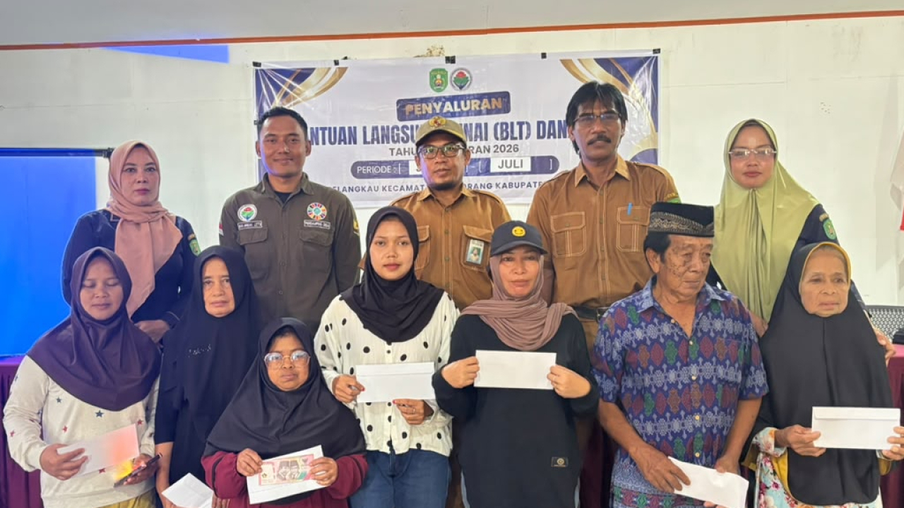 Pemerintah Desa Selangkau Salurkan BLT Dana Desa Periode Juni–Juli Tahun 2026 kepada 11 KPM