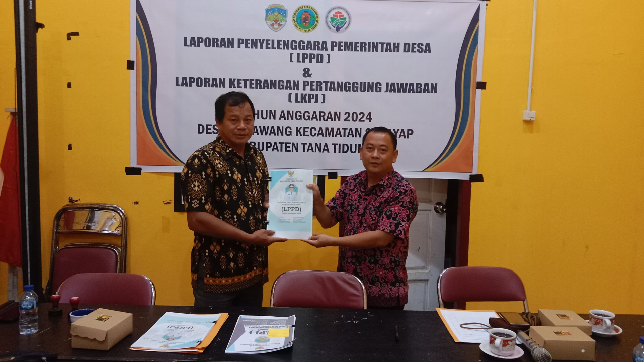 MUSDES LPPD DAN LKPJ DESA SEBAWANG TAHUN ANGGARAN 2024
