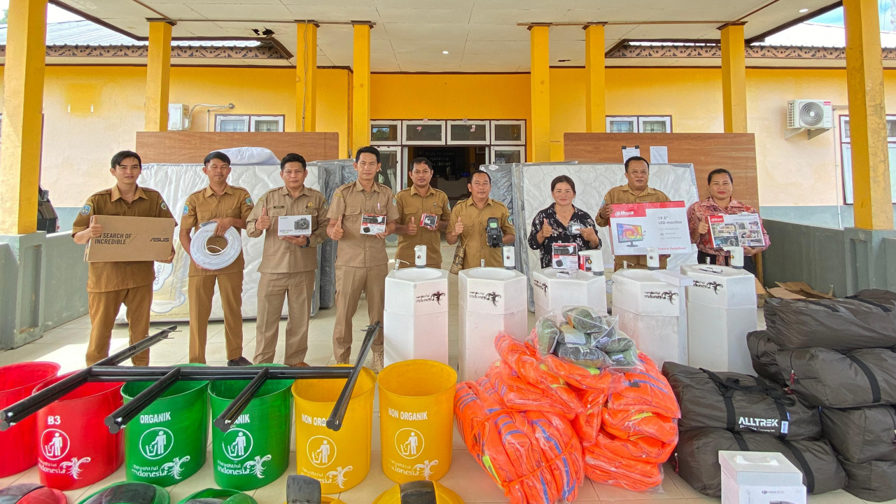 Bantuan Sarana Penunjang Kegiatan Desa Wisata Mangkaban Tahun 2024 di Desa Sebawang Kecamatan Sesayap Kabupaten Tana Tidung Provinsi Kalimantan Utara dari Kementrian Pariwisata Republik Indonesia