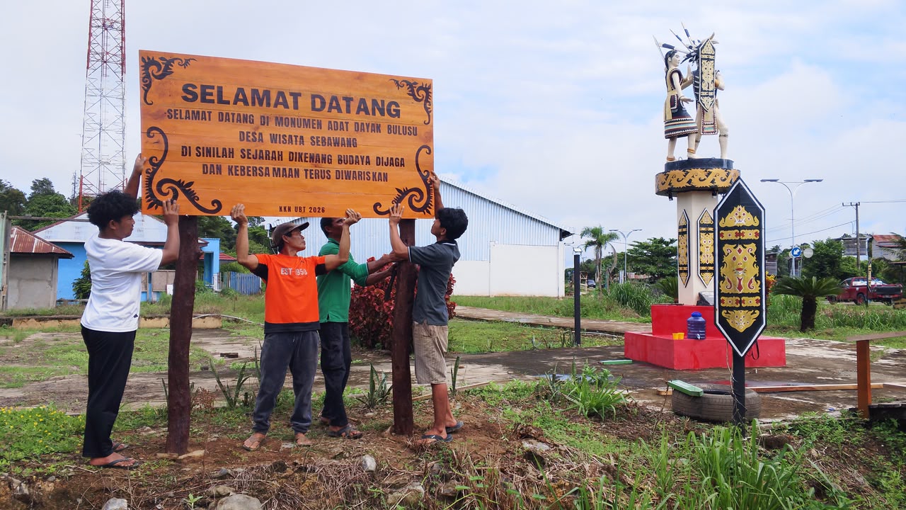 Upaya Desa Sebawang Tingkatkan Kebersihan dan Tata Lingkungan