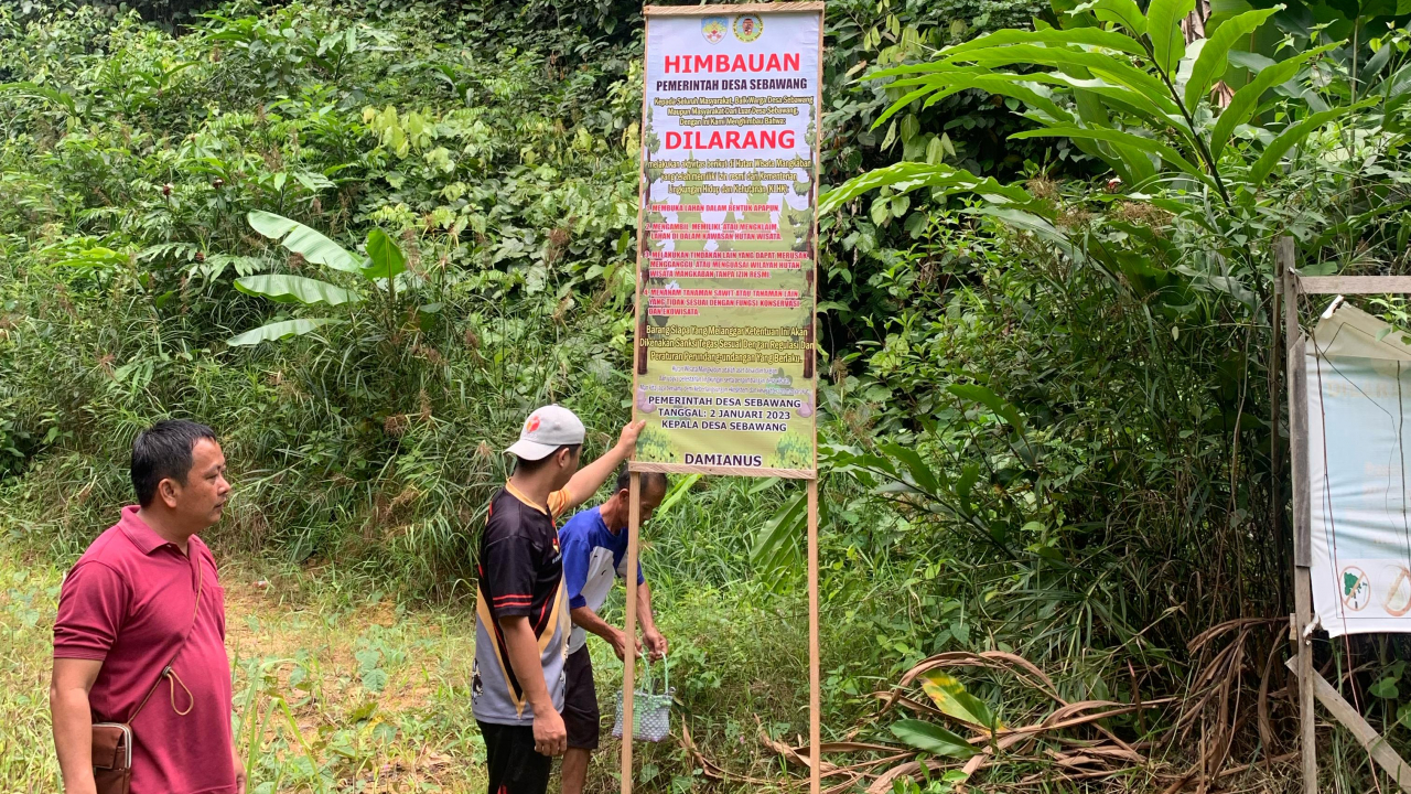HIMBAUAN BAGI MASYARAKAT SEBAWANG MAUPUN MASYARAKAT DILUAR DESA SEBAWANG