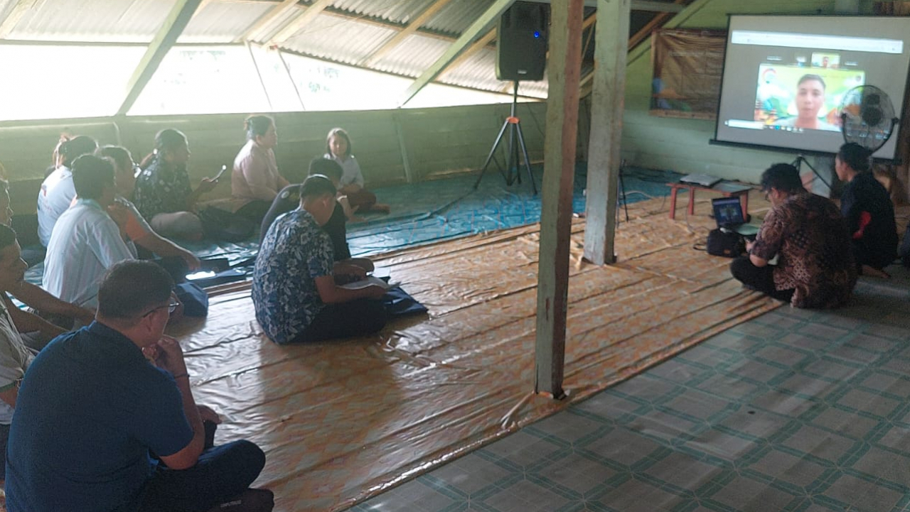 Pelatihan Pedampingan Desa Wisata Adat Mangkaban Sebawang