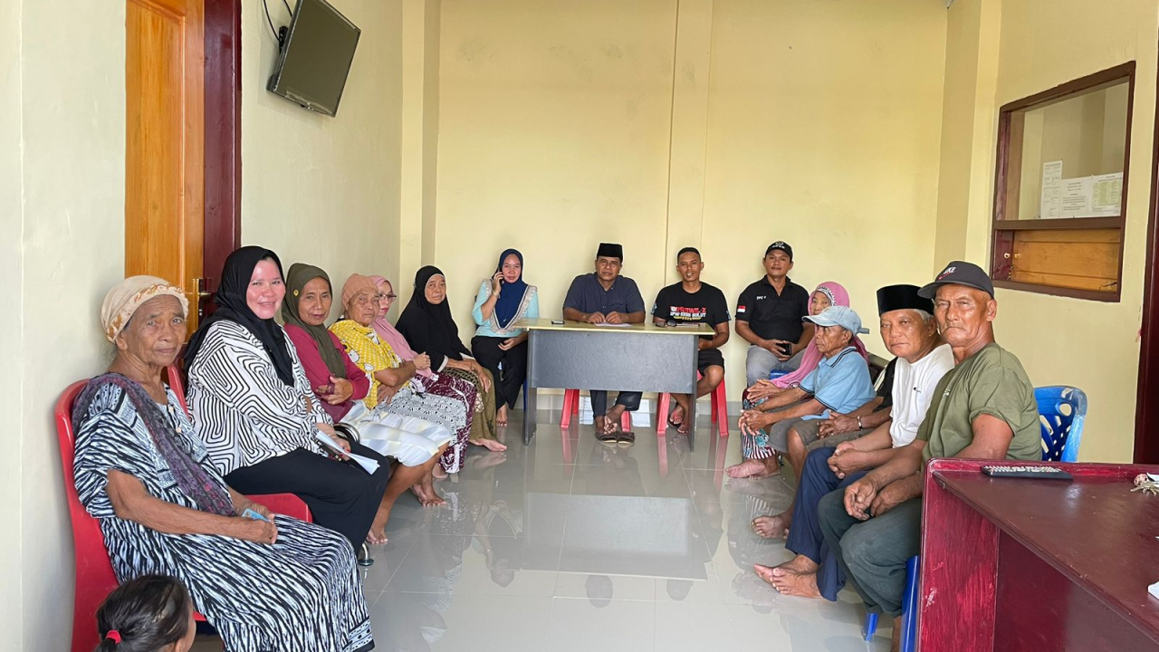 Penyaluran BLT Dana Desa Triwulan Pertama Tahun 2025 Berlangsung Lancar di Desa Motabang