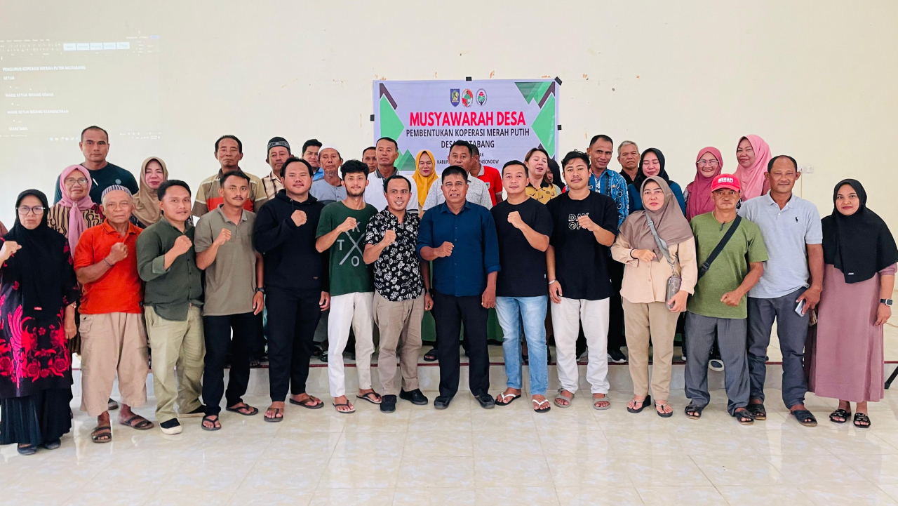Musyawarah Desa untuk Pembentukan Koperasi Merah Putih