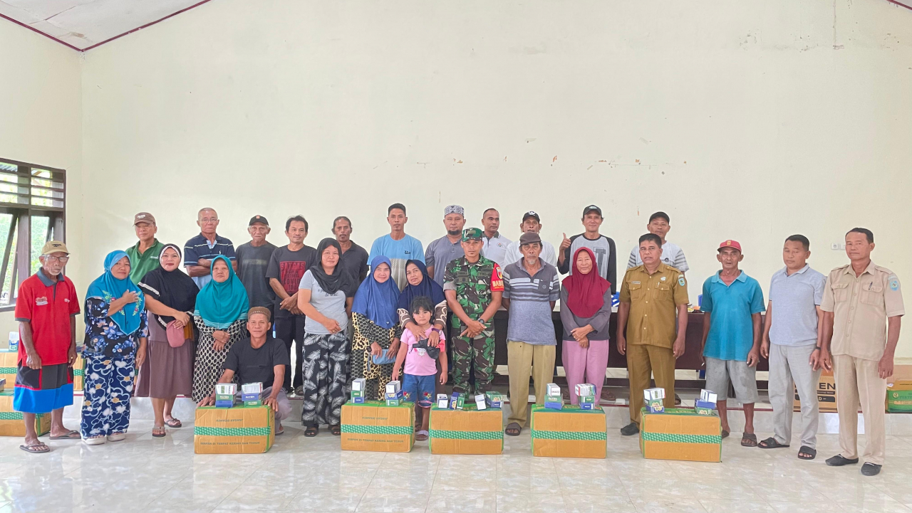 Pemerintah Desa Motabang Salurkan Bantuan Ketahanan Pangan Jagung kepada Warga