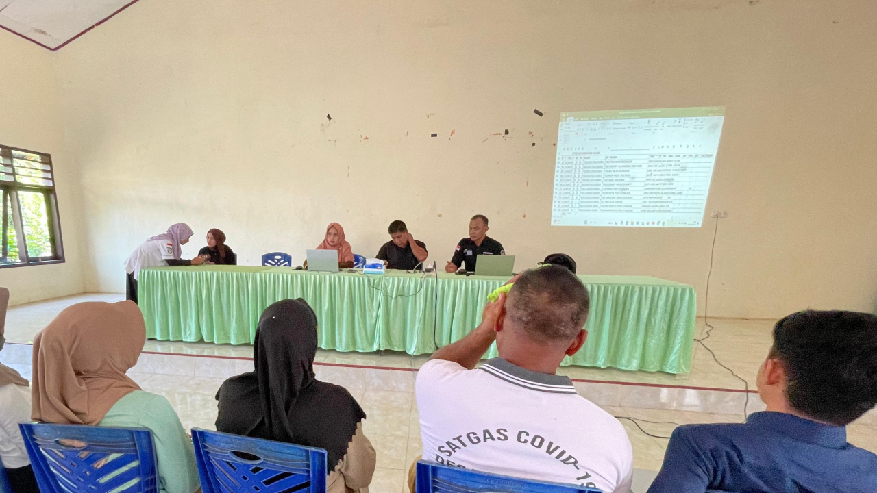 Musdes Pemutakhiran Data Terpadu Kesejahteraan Sosial (DTKS)