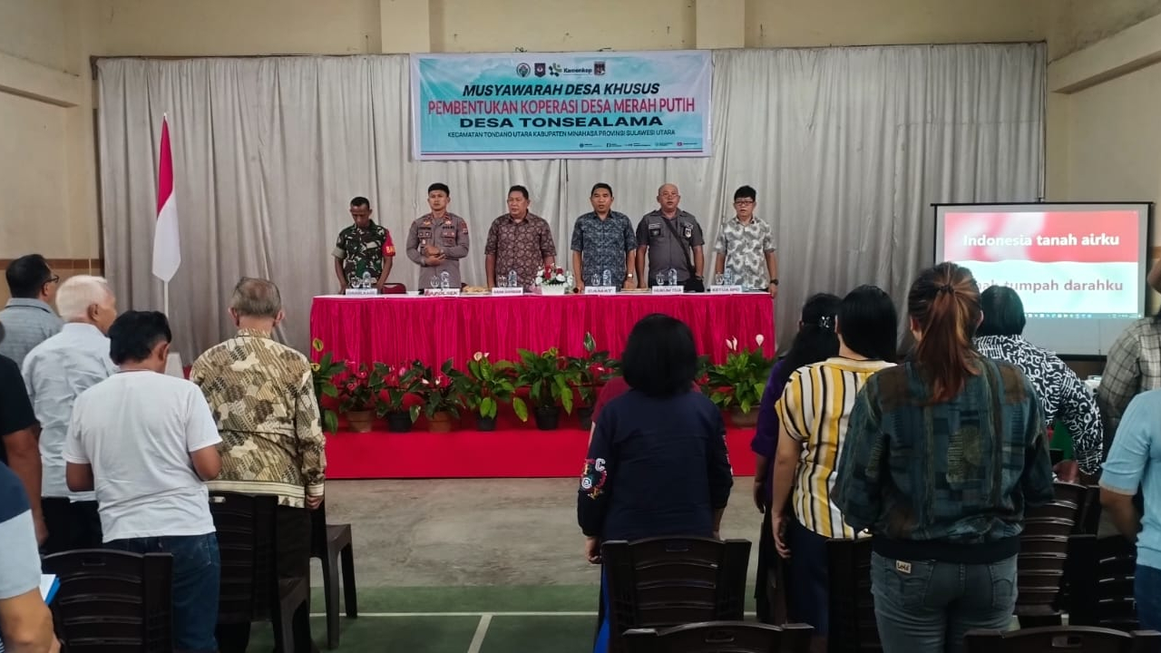 KOPERASI DESA MERAH PUTIH TONSEA LAMA, TERBENTUK