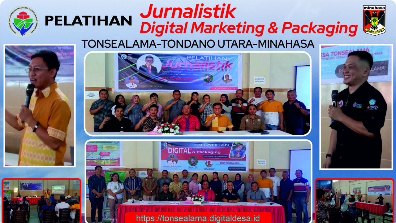 RKDD TONSEALAMA GELAR PELATIHAN JURNALISTIK & DIGITAL MARKETING