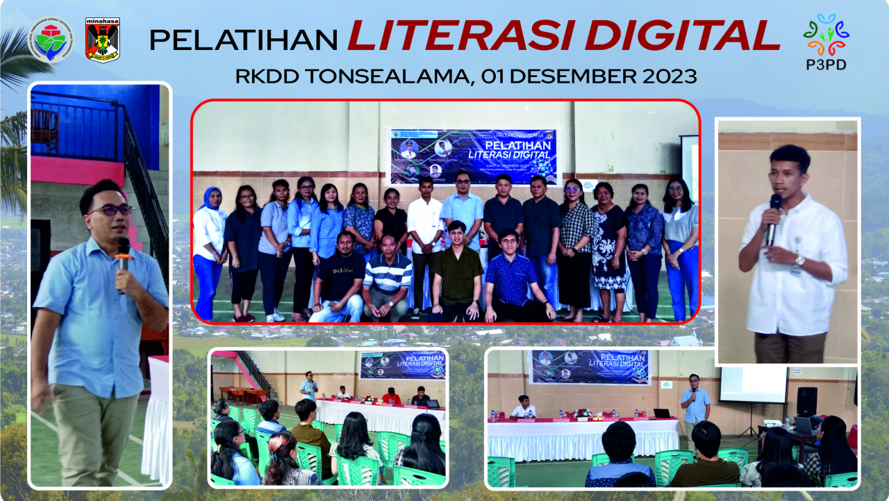 RKDD TONSEALAMA GELAR PELATIHAN LITERASI DIGITAL
