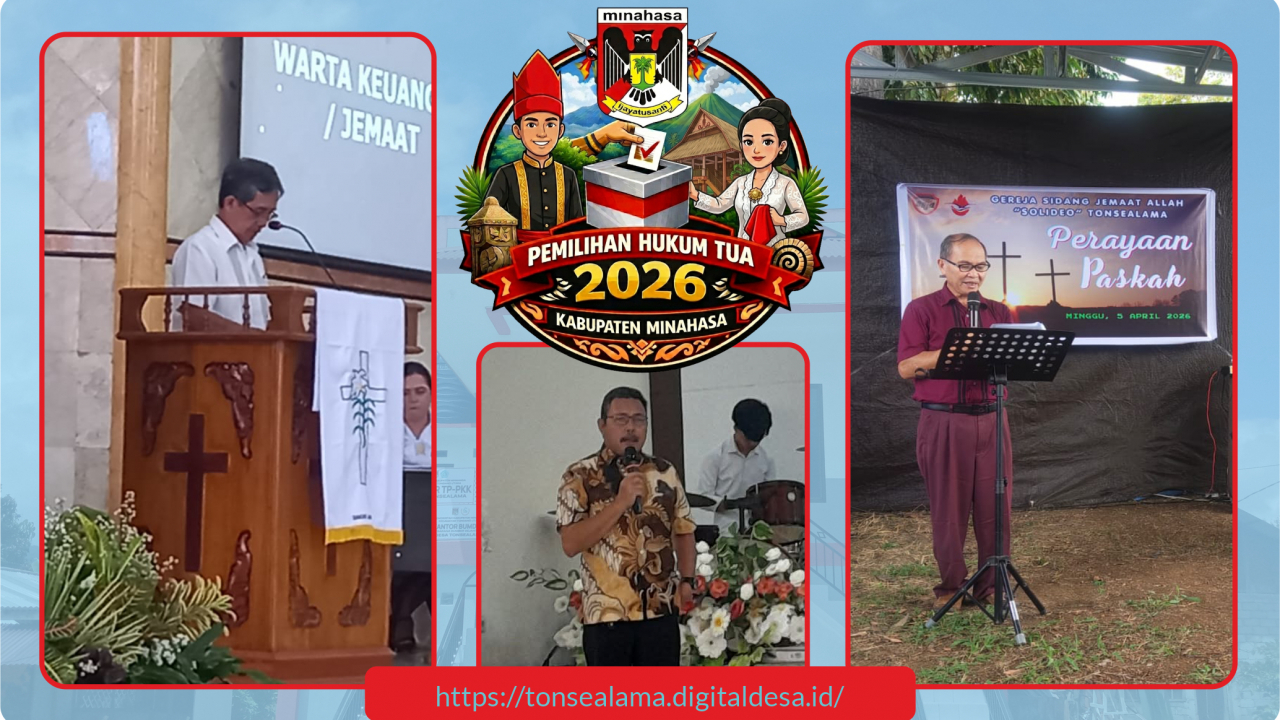 UMUMKAN TAHAPAN PILHUT DESA TONSEALAMA, 17 JUNI 2026 HARI PENCOBLOSAN