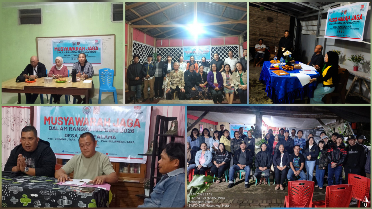 PEMDES TONSEALAMA SERAP ASPIRASI WARGA, PENYUSUNAN RKPDesa 2026