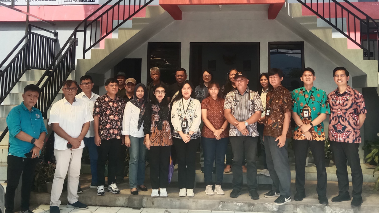 KEMENTERIAN DESA PDT RI KUNJUNGI TONSEALAMA, MONITORING INDEKS DESA 2025