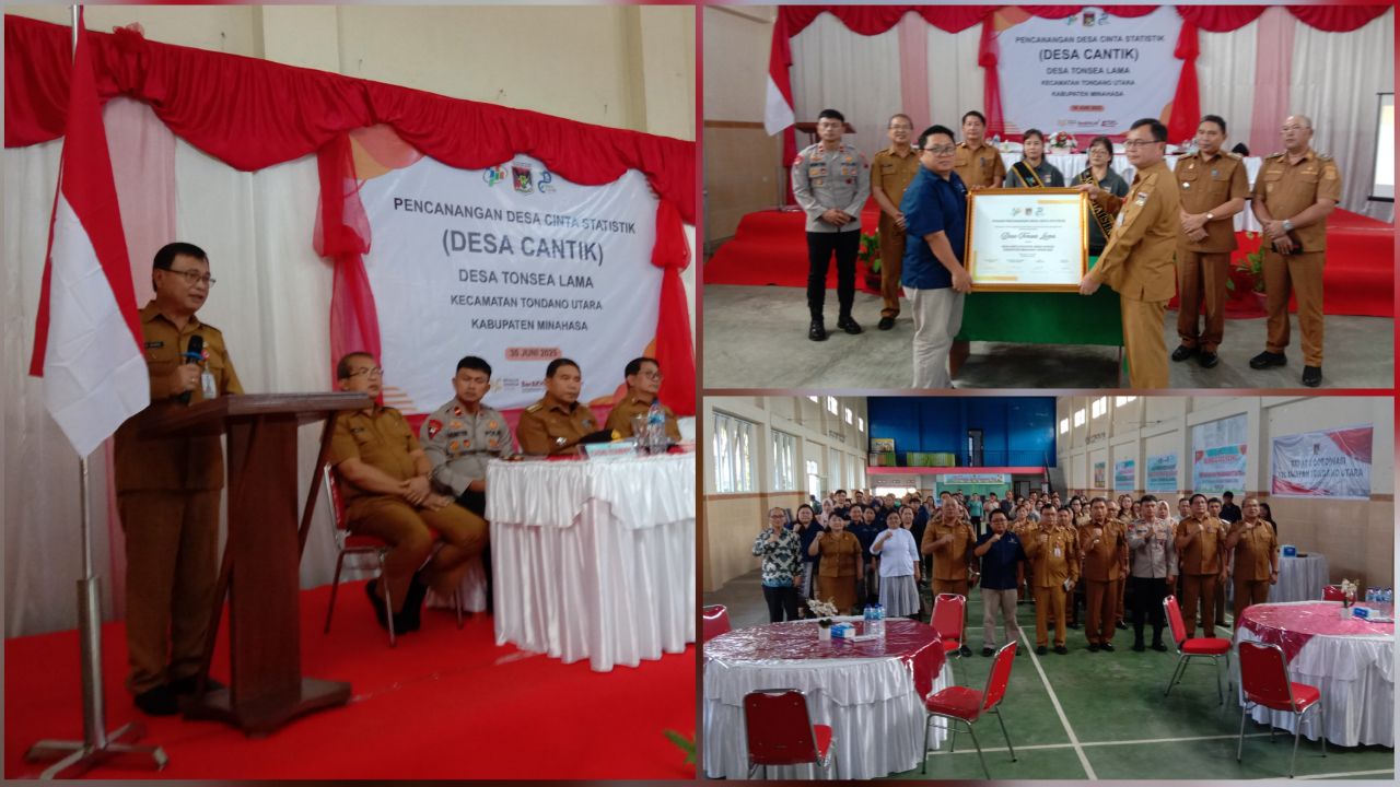TONSEALAMA, DESA CANTIK KAB.MINAHASA TAHUN 2025, BERIKUT PESAN BUPATI RD