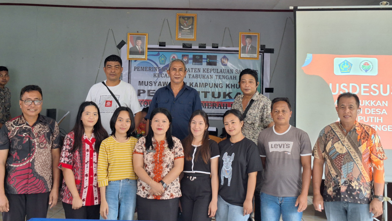 Musyawarah Pembentukkan Koperasi Desa Merah Putih Talengen
