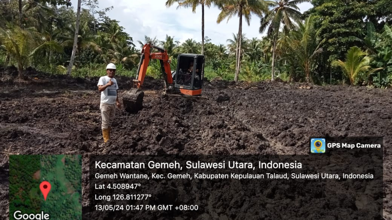 Kegiatan Pemerintah Desa pembukaan lahan Kelompok pertanian tanaman Hutikultura