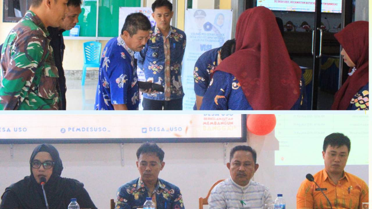Launching Pelayanan Digital Desa Uso