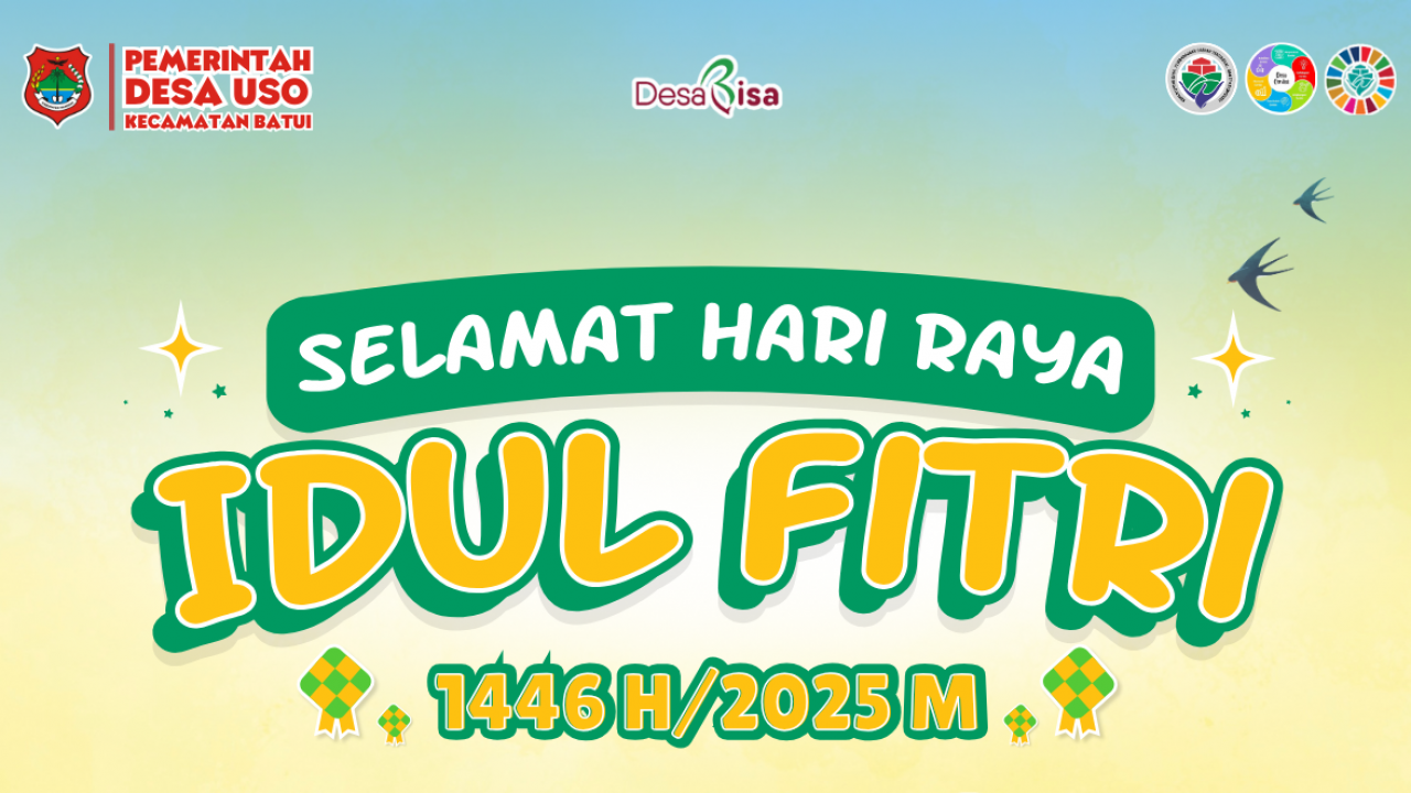 Selamat Hari Raya Idul Fitri 1446 H/2025 M. Mohon Maaf lahir dan batin
