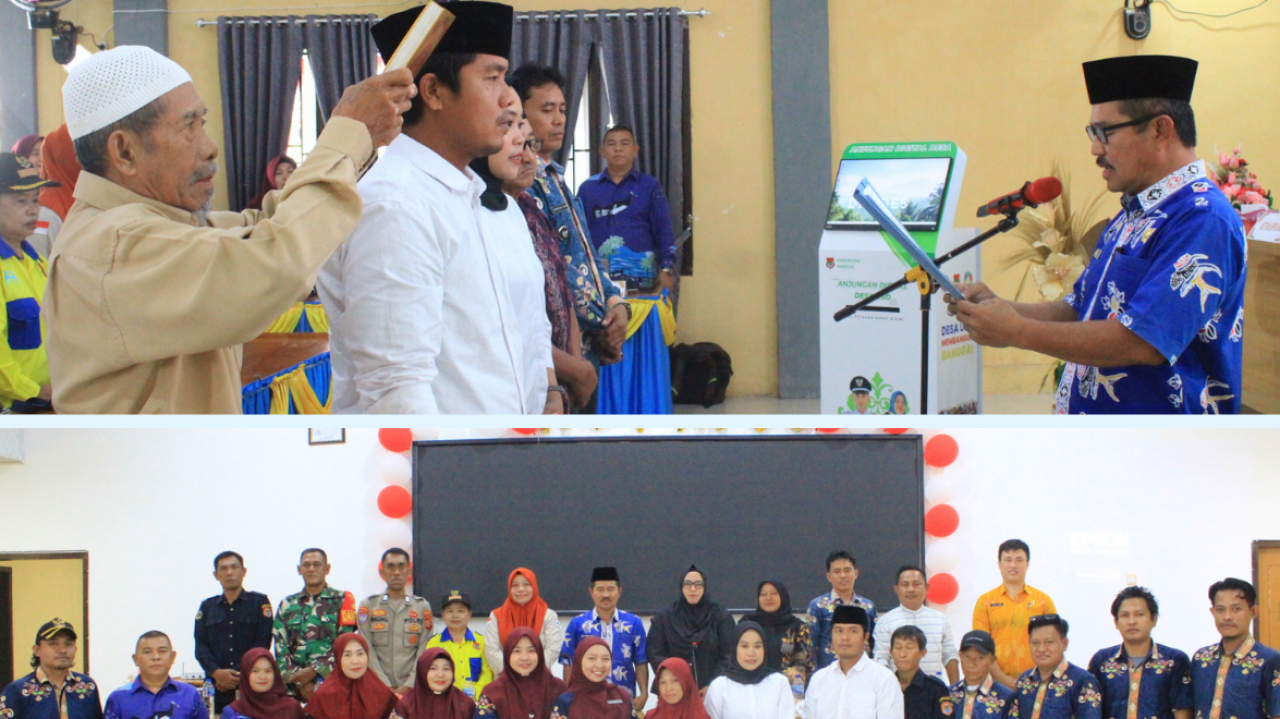 Pelantikan BPD PAW Periode 2020-2027 Desa Uso Kecamatan Batui