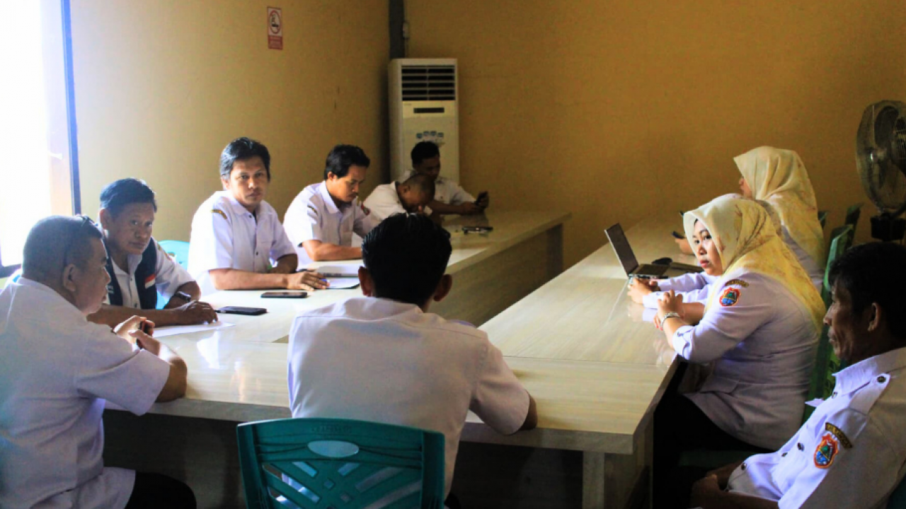 Rapat koordinasi (Rakor) Pemerintah Desa Uso
