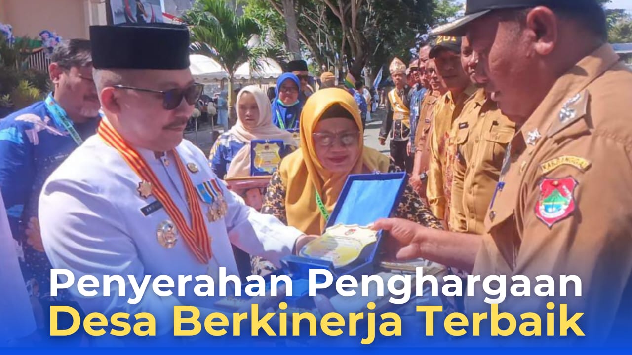 Desa Tanah Abang Sabet Penghargaan Desa Berkinerja Terbaik di HUT ke-65 Banggai