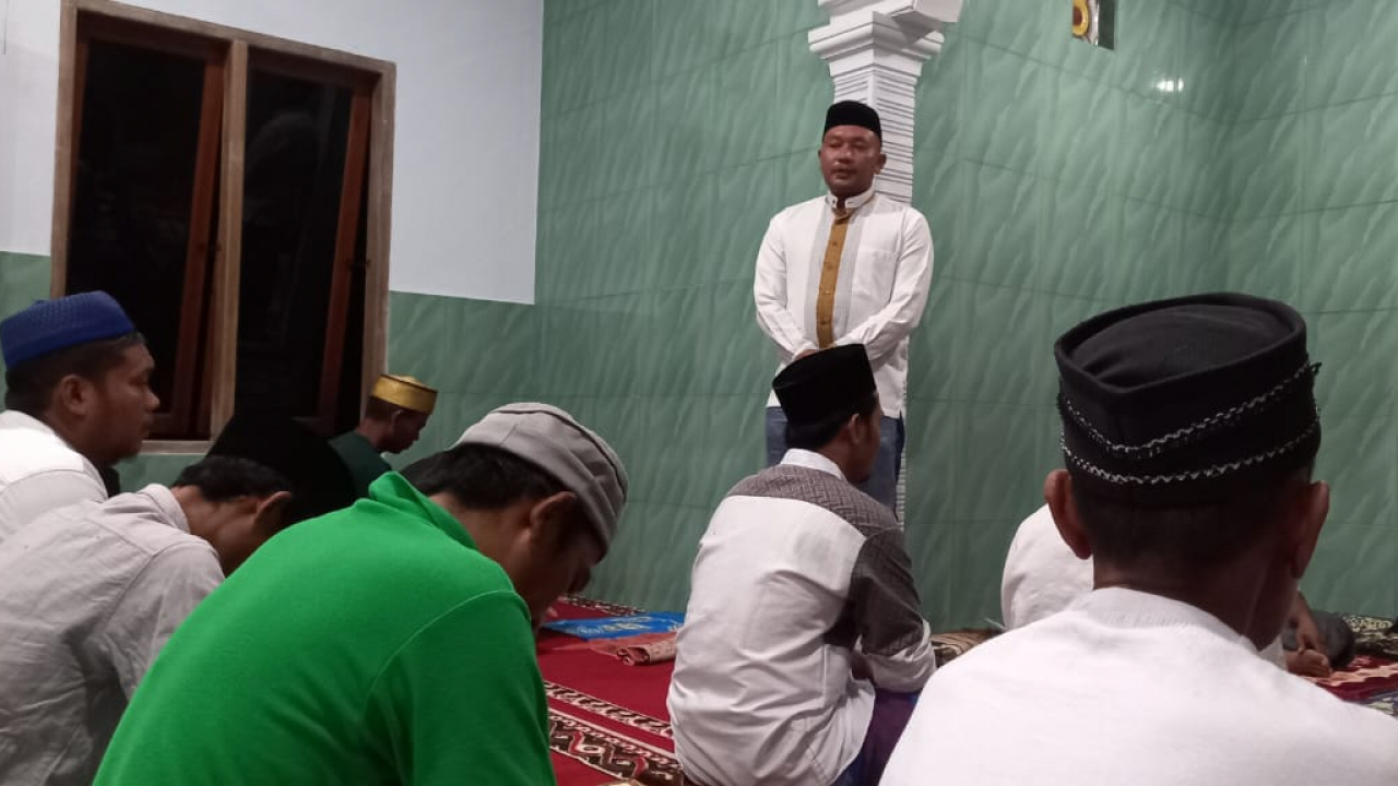 Safari Ramadan, Kades Tanah Abang : Mari Pererat Tali Silaturahmi