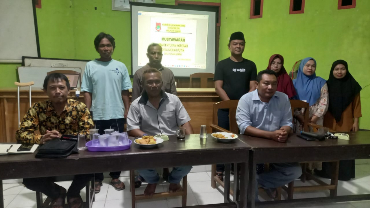 PEMDES TANAH ABANG RESMI BENTUK KOPERASI MERAH PUTIH
