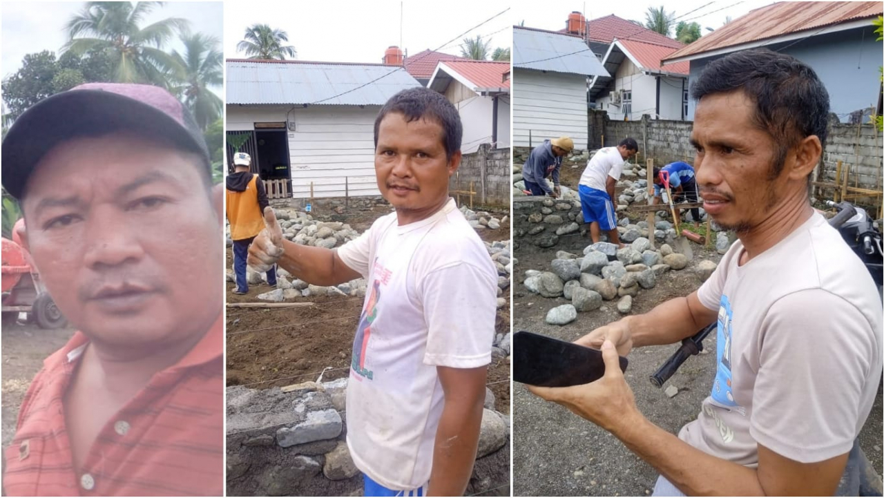 BUDAYA GOTONG ROYONG WARGA DESA TANAH ABANG TETAP EKSIS.!!