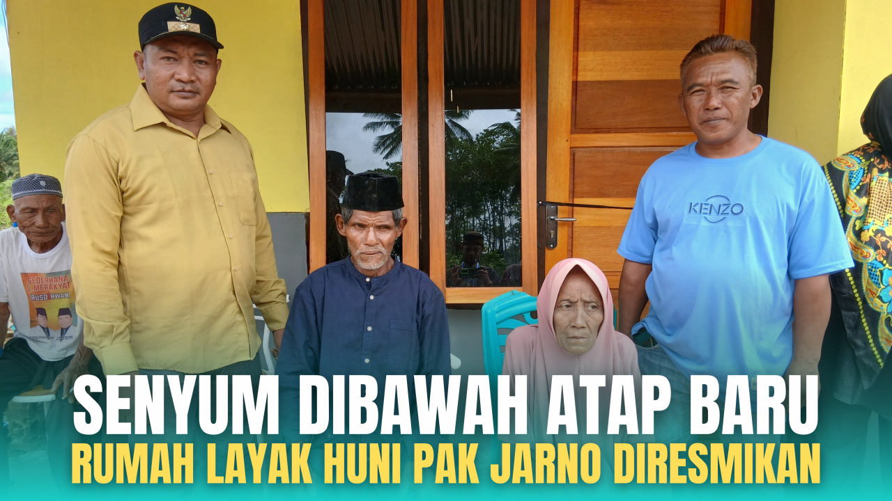 SENYUM DIBAWAH ATAP BARU