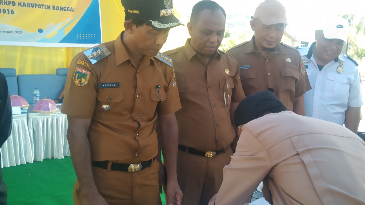 Musrenbang Kecamatan Toili: Tirta Jaya Tandatangani Berita Acara Tahap 1