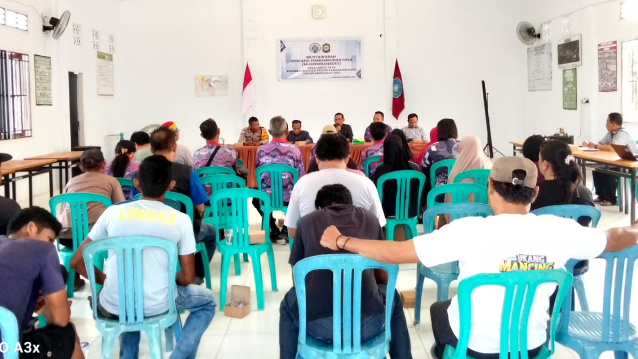 Pemdes Lanto Jaya Gelar Musrenbangdesa TA 2027, Fokus pada Penguatan Perekonomian Warga