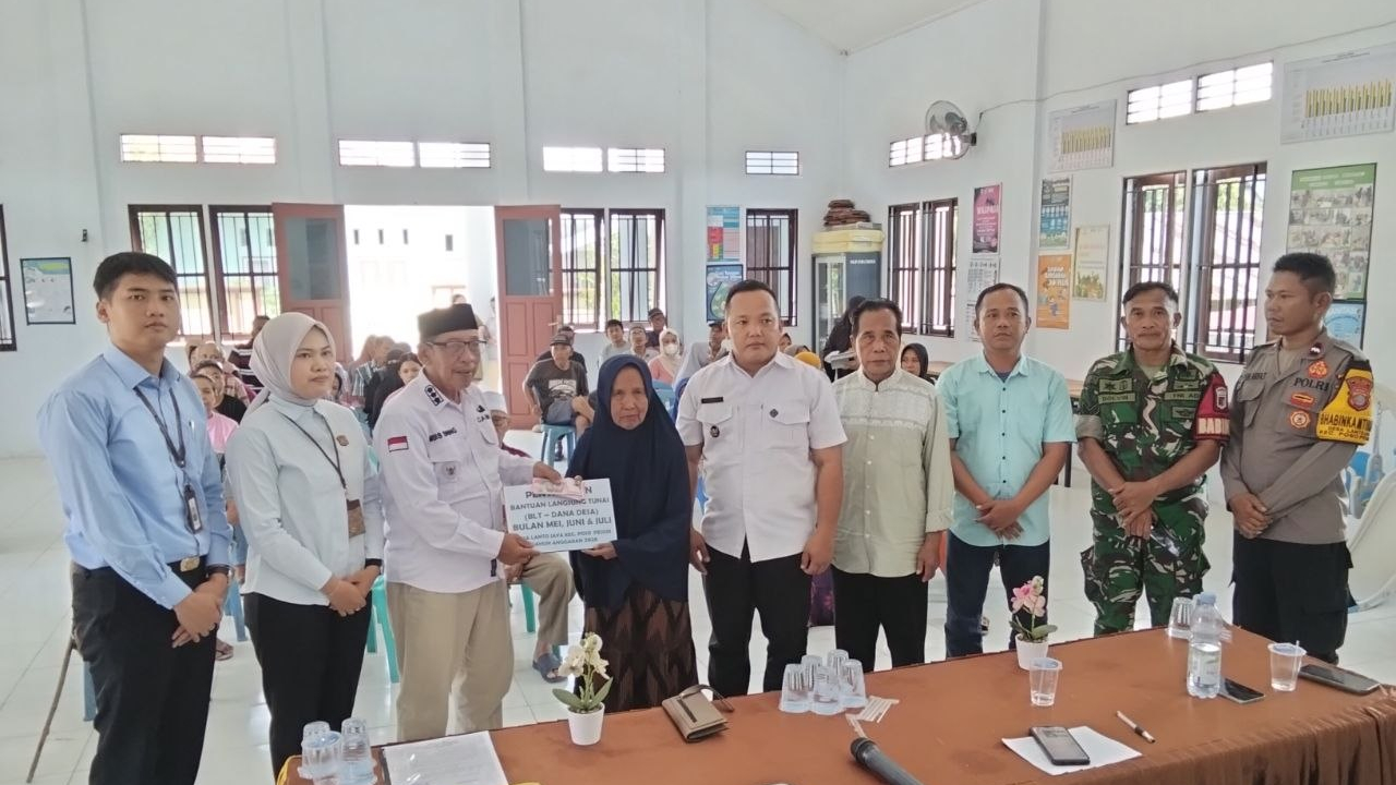Pemdes Lanto Jaya Salurkan BLT Dana Desa Bulan Mei, Juni, dan Juli 2026 kepada 45 KPM