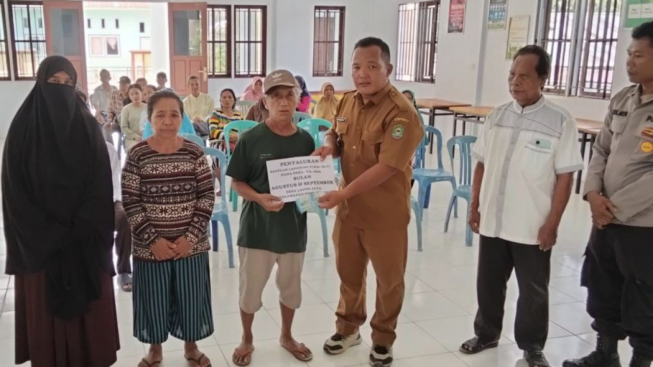 Penyaluran Bantuan Langsung Tunai Dana Desa  Bulan Agustus dan September Tahun Anggaran 2025