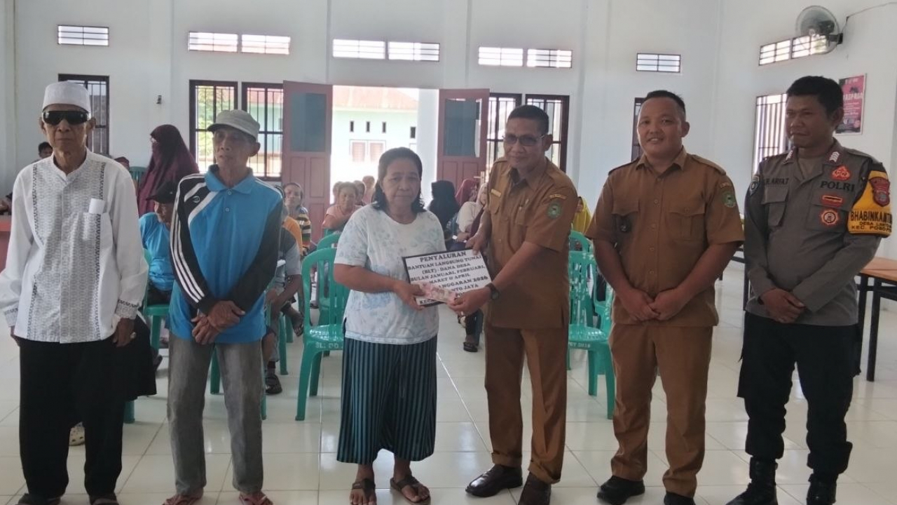 Pemdes Lanto Jaya Salurkan BLT Dana Desa Tahap I Tahun 2026 untuk 45 KPM