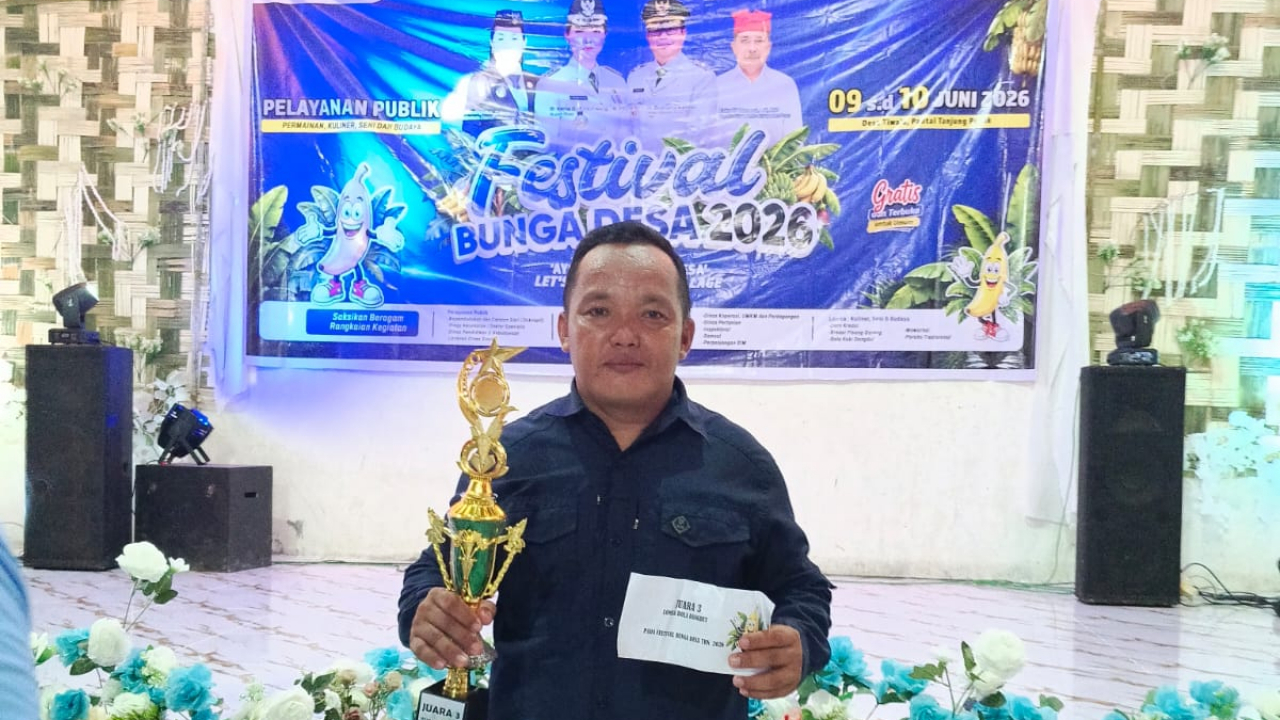 Pemerintah Desa Lanto Jaya Hadiri Penutupan Bunga Desa, Raih Juara 3 Lomba Bola Dangdut