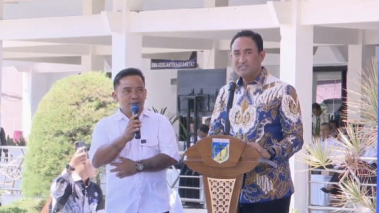 Kepala Desa Pandiri Mendapat Apresiasi Langsung dari Kepala BNN RI dalam Peresmian Pos Bantuan Pelayanan Hukum
