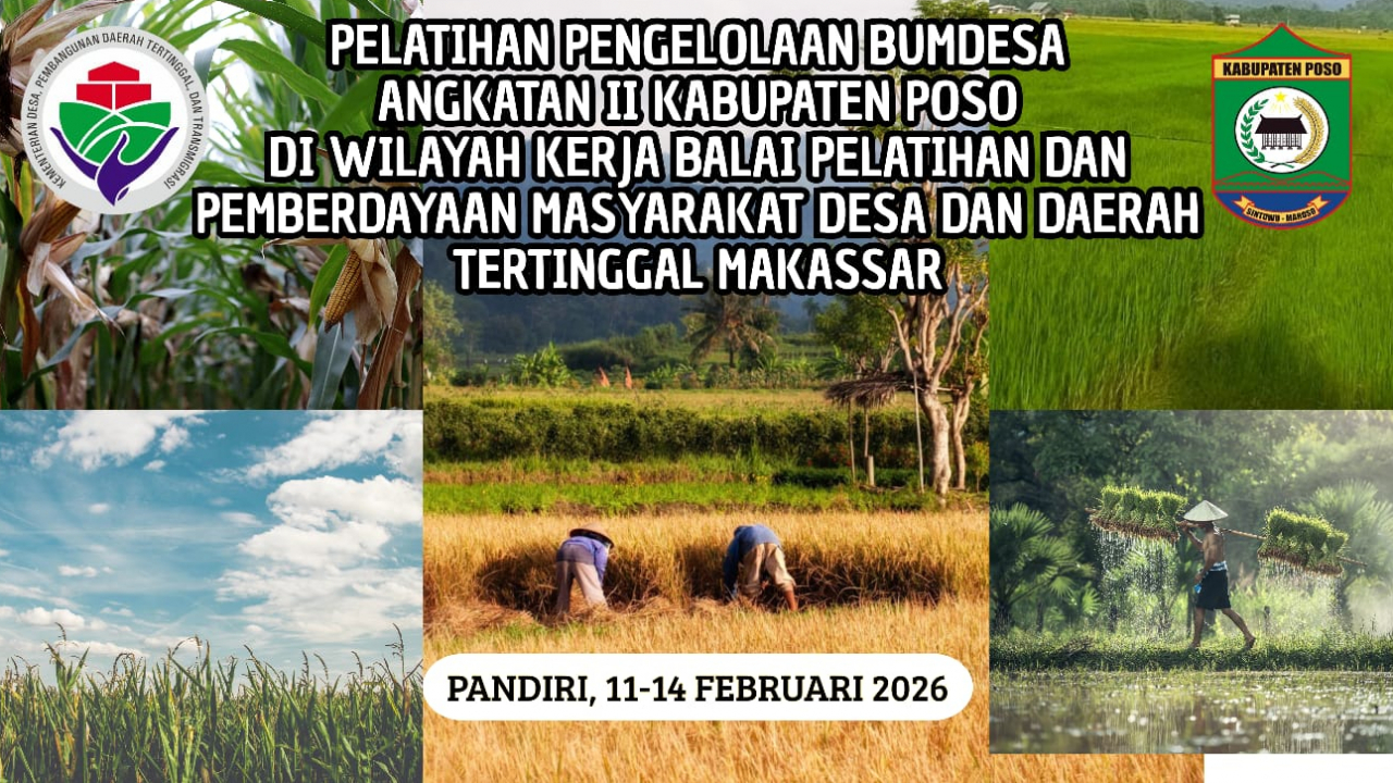 Persiapan Pelaksanaan Pelatihan BUMDes Angkatan II Kabupaten Poso