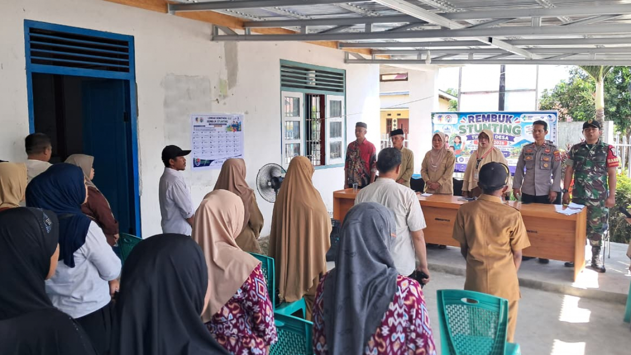 REMBUK STUNTING DESA SABANG TAHUN 2026: Penguatan Partisipasi Masyarakat dalam Kegiatan Posyandu Masih Menjadi Perhatian