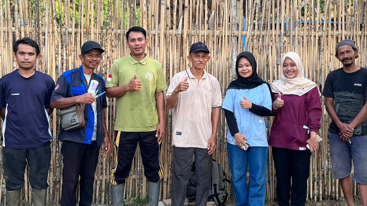 BUM DESA Terima Kunjungan Dokter Hewan dan Petugas Vaksinasi Ternak