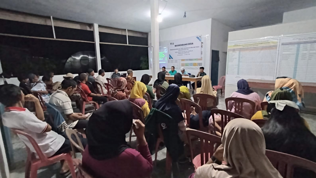MUSDES PENETAPAN DAN PENGESAHAN RKP DESA