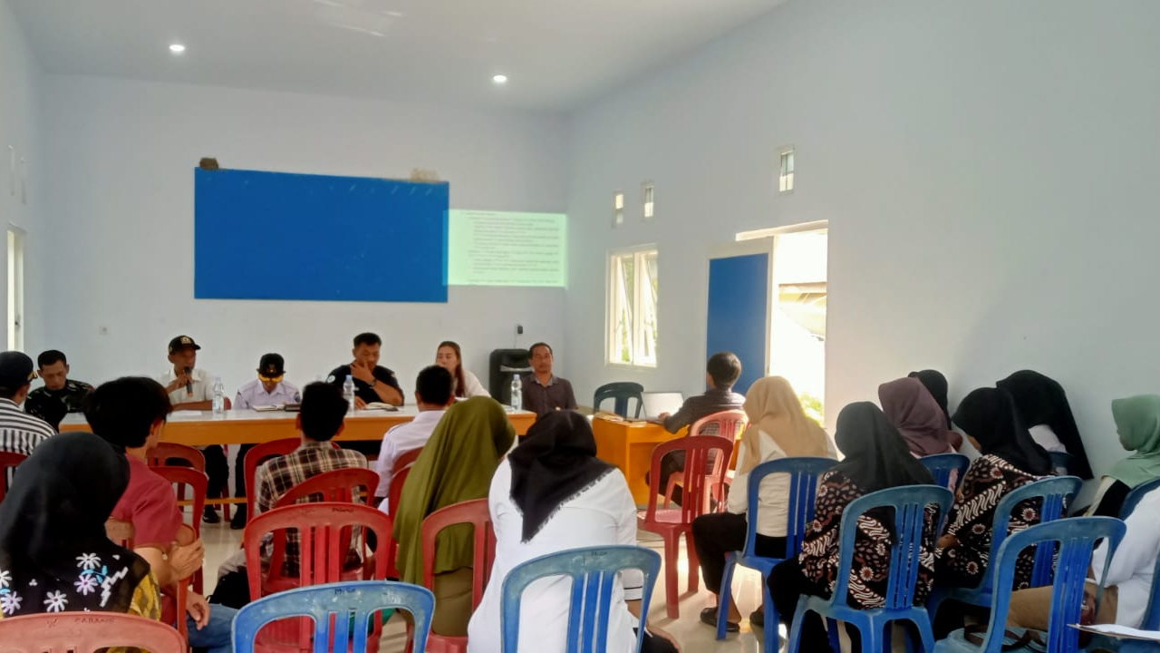 Rapat Koordinasi Penyusunan RKPDesa Program Pencegahan dan Penurunan Stunting Skala Desa Tahun Anggaran 2024