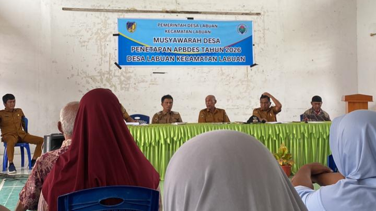 PENETAPAN APBDES TAHUN 2026 DESA LABUAN
